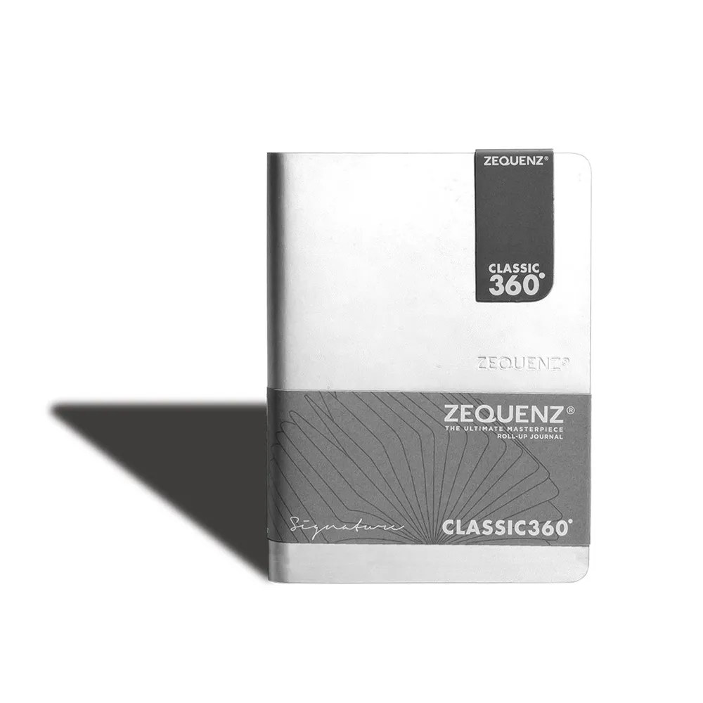 ZEQUENZ 360度可摺疊捲曲筆記本(黑色)(A6)(方眼內頁) 歷史價格詳細信息