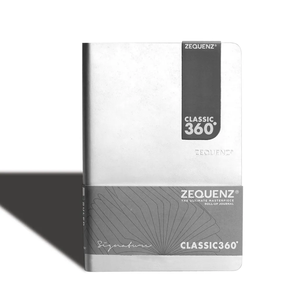 ZEQUENZ 360度可摺疊捲曲筆記本(黑色)(A6)(方眼內頁) 歷史價格詳細信息