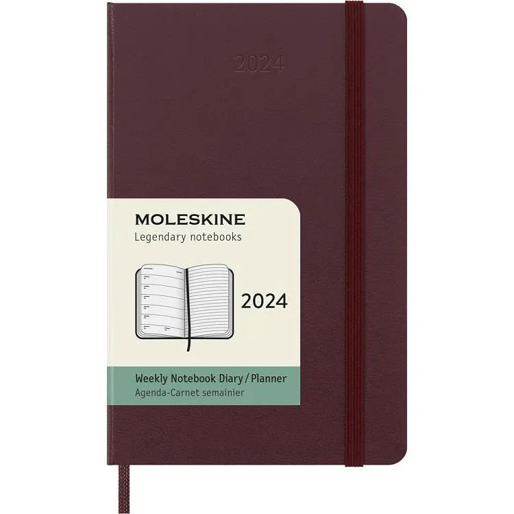 MOLESKINE 2024經典週記手帳12M 硬殼-口袋型 綠 歷史價格詳細信息