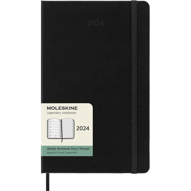 Moleskine 2024週記手帳12M硬殼-L紅【金石堂】 歷史價格詳細信息