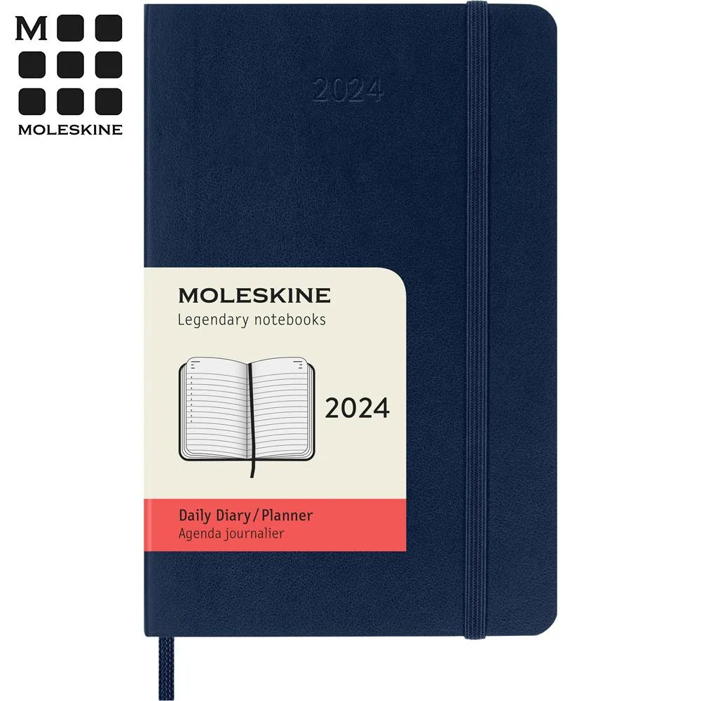 MOLESKINE 2024日記手帳12M 硬殼-L型寶藍 歷史價格詳細信息