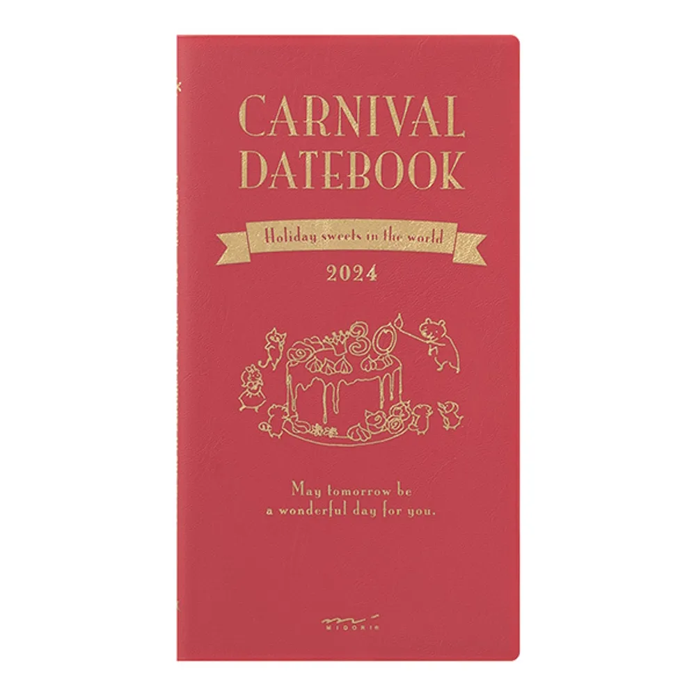 日本 MIDORI《2024 Pocket Diary 手帳 - 嘉年華》Slim 月間 歷史價格詳細信息