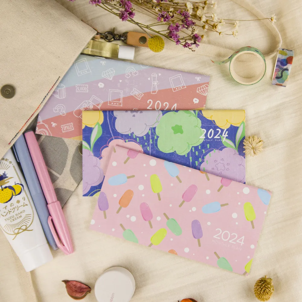 【conifer綠的事務】2024-48K跨年月計畫筆記本組(月計畫筆記本+手帳便條本2本) 歷史價格詳細信息