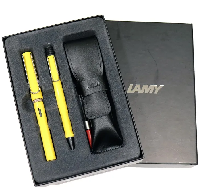 LAMY 狩獵者系列黃原子筆+自動鉛筆對筆組 歷史價格詳細信息