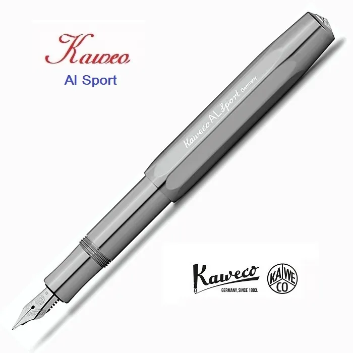 德國Kaweco AL SPORT系列 Gun Metal槍金屬色澤 純鋁鋼筆-鐵灰色 歷史價格詳細信息