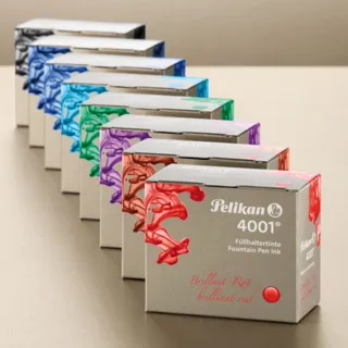 Pelikan 百利金 墨水 4001 62.5ml 寶藍/亮紅/綠/亮棕/紫/藍綠 歷史價格詳細信息