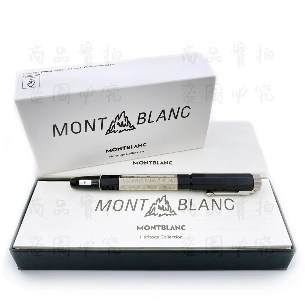 萬寶龍 Montblanc 埃及特殊風格黑色銀色滾輪 / 噴泉 / 圓【潮流百貨】 歷史價格詳細信息