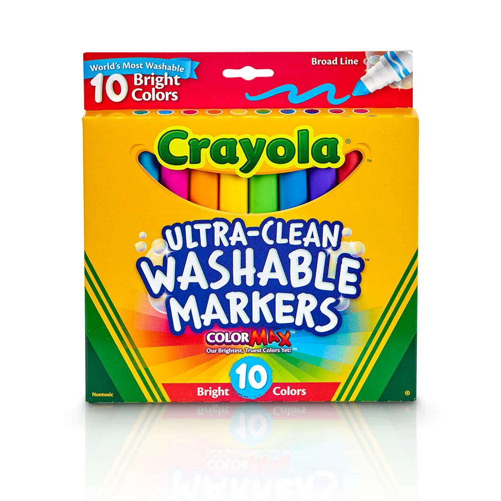 【Crayola】 可水洗印章色筆10色[現貨] 歷史價格詳細信息