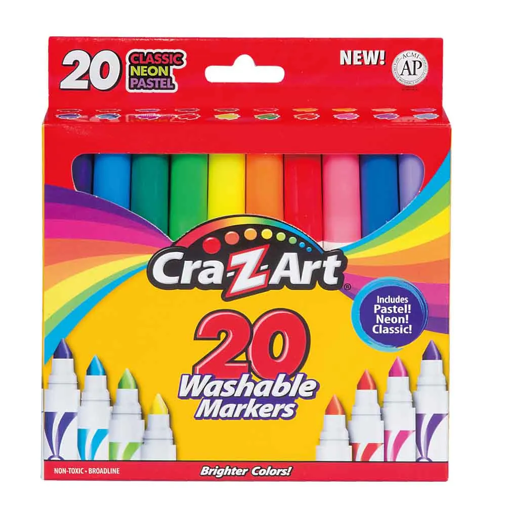 【美國Cra-Z-Art】10色可水洗彩色筆(極細款) 歷史價格詳細信息