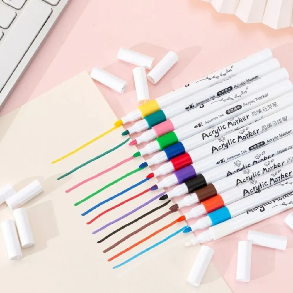 【36色】丙烯馬克筆馬克筆 畫筆 萬物彩繪馬克筆 塗鴉筆 丙烯麥克筆 兒童彩色筆 繪【BE1239】 歷史價格詳細信息