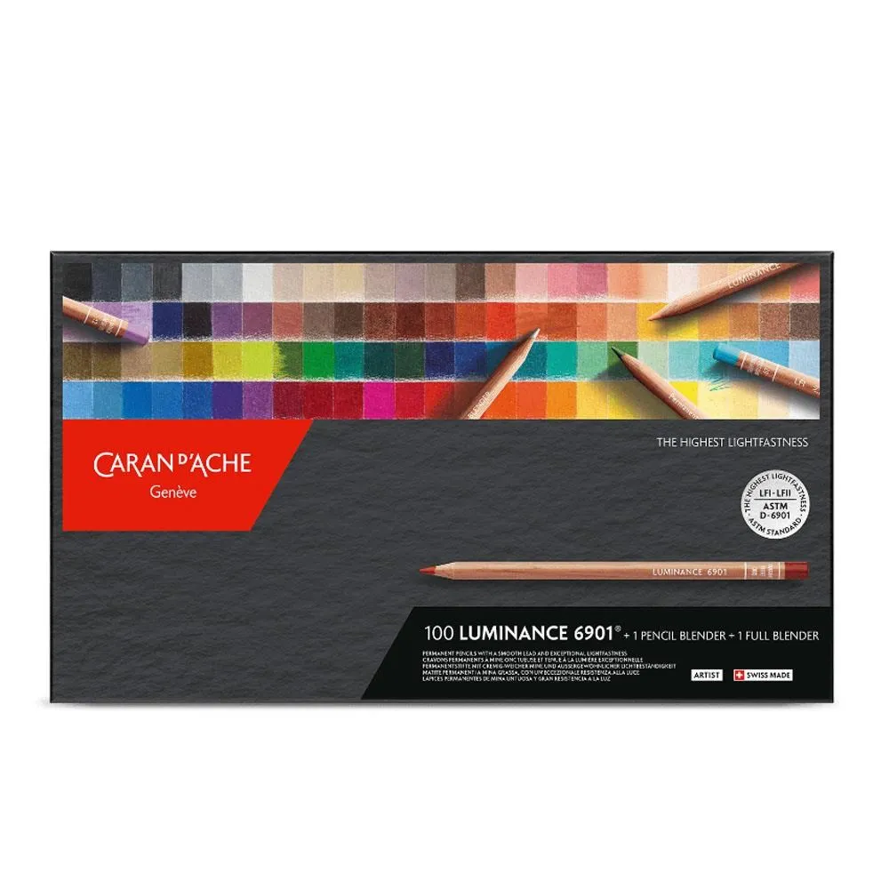 CARAN d’ACHE LUMINANCE 6901&reg;卡達專業系列極致油性20色色鉛筆*6901.720 歷史價格詳細信息