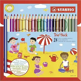 【STABILO思筆樂】 Trio Scribbi 368 畫畫樂 可水洗彩色筆 彈性筆尖 人體工學握柄 繪圖 孩童適用 歷史價格詳細信息