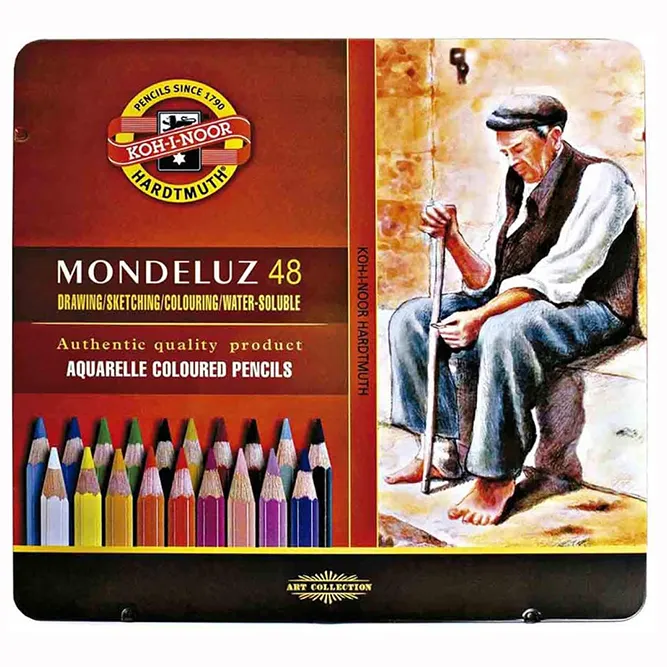 捷克製KOH-I-NOR 48色水性色鉛筆*3713/48 歷史價格詳細信息