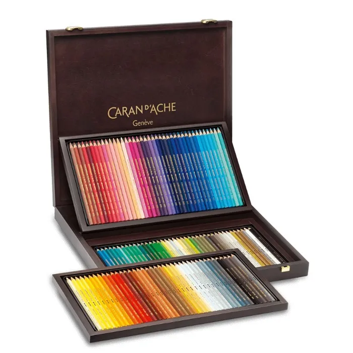 瑞士 CARAN DACHE卡達 水溶性色鉛筆(一般級) 12色*1288.330 歷史價格詳細信息