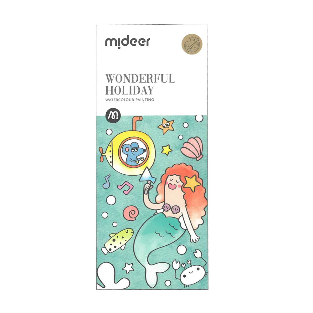 MiDeer 調色板繪畫組系列 水彩 繪本 畫筆 畫冊 塗鴉 繪畫用具 4225 歷史價格詳細信息