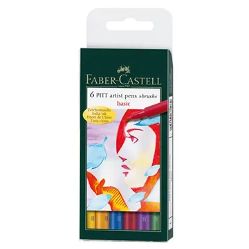 【Faber-Castell】 雙頭 水染 彩繪筆 6支入-Flowers 花漾 歷史價格詳細信息