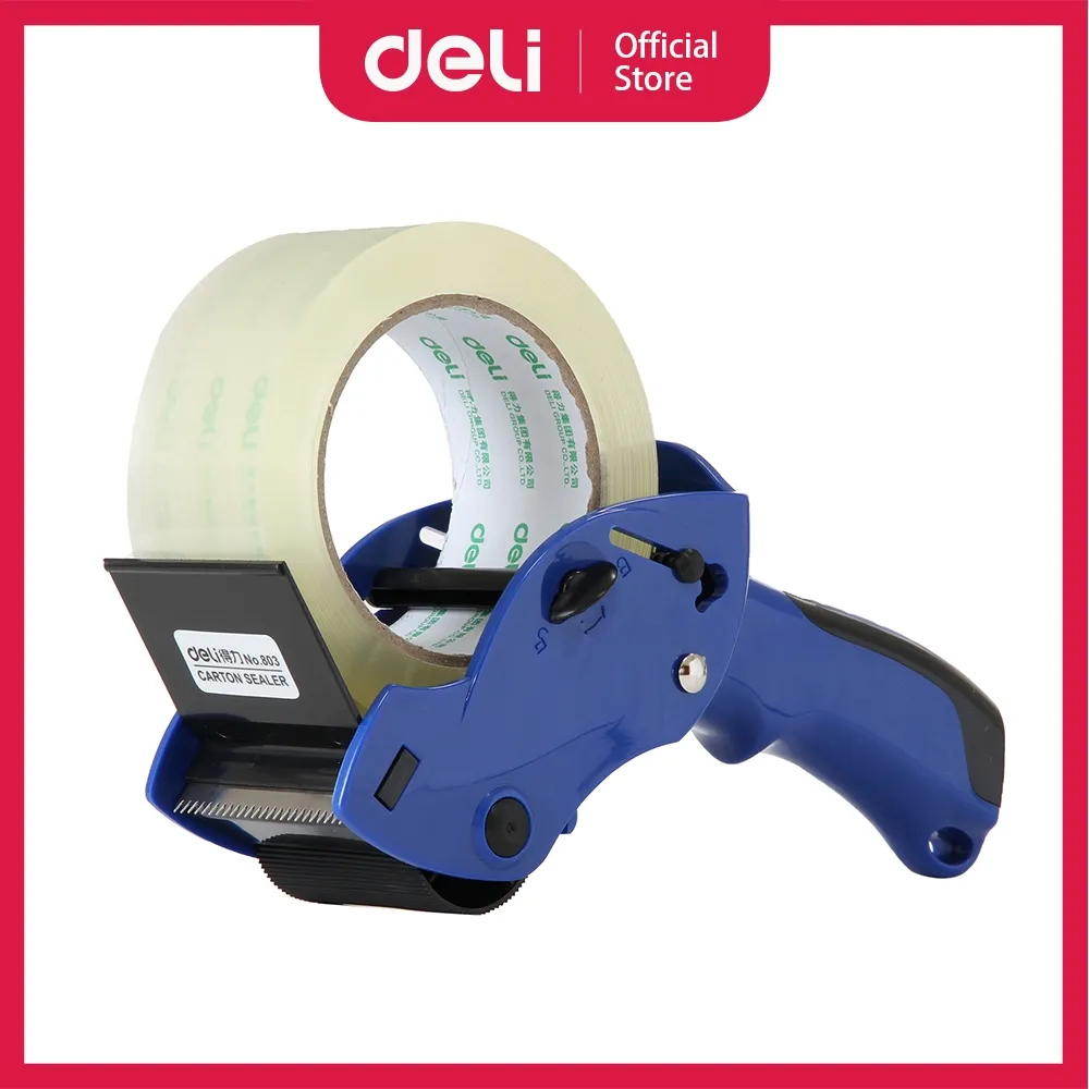 【Deli得力】膠帶附切割器 30042/48mmx40M 透明膠帶 寬膠帶 包裝膠帶 歷史價格詳細信息