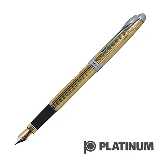 PLATINUM 白金 雙色筆尖 金夾雕花 原子筆 BKG-1200 歷史價格詳細信息