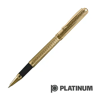 PLATINUM 白金 雙色筆尖 金夾雕花 原子筆 BKG-1200 歷史價格詳細信息