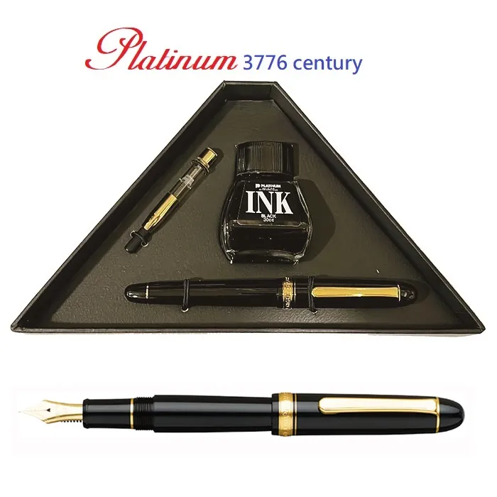 日本 Platinum 白金牌 3776箔金鋼筆「昇龍」(PNB-30000H) 14K金筆尖 歷史價格詳細信息