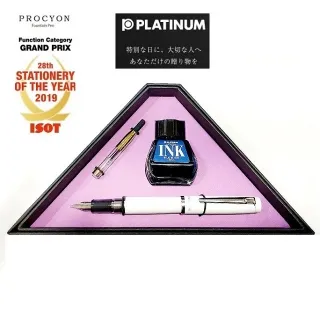 日本 PLATINUM 白金 PROCYON LUSTER 鋼筆 新色 粉玫瑰 歷史價格詳細信息