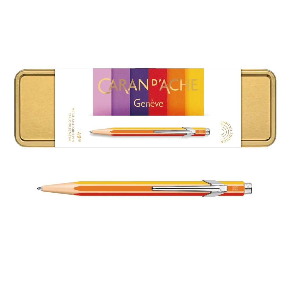 CARAN d’ACHE 849時尚黑原子筆 (2019聖誕限定版)時尚黑/849.0192 歷史價格詳細信息