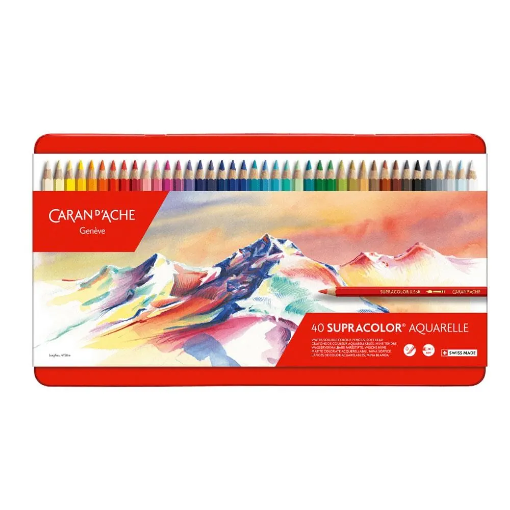 瑞士Caran d’’Ache卡達Supracolor專家級水性彩120色鉛筆* 3888.920 歷史價格詳細信息