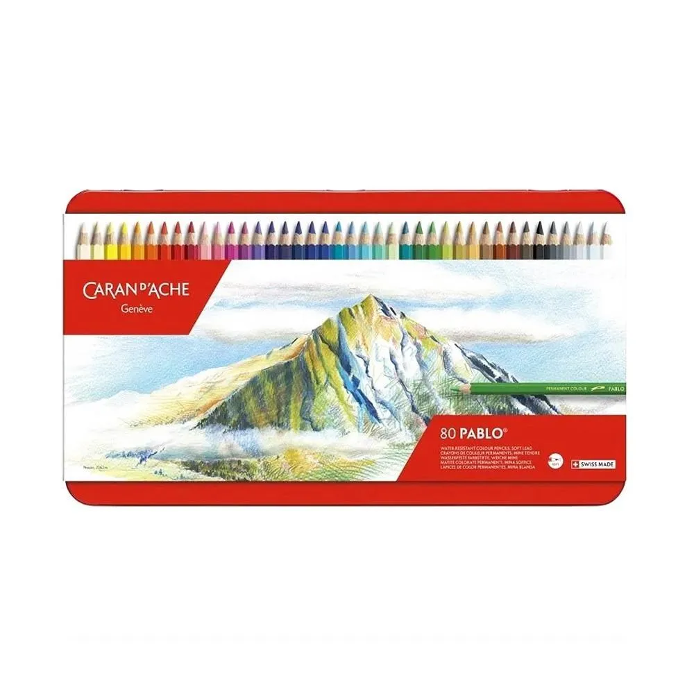 CARAN d'ACHE 瑞士卡達  專家級油性粉彩 24色 /盒 7400.324 歷史價格詳細信息