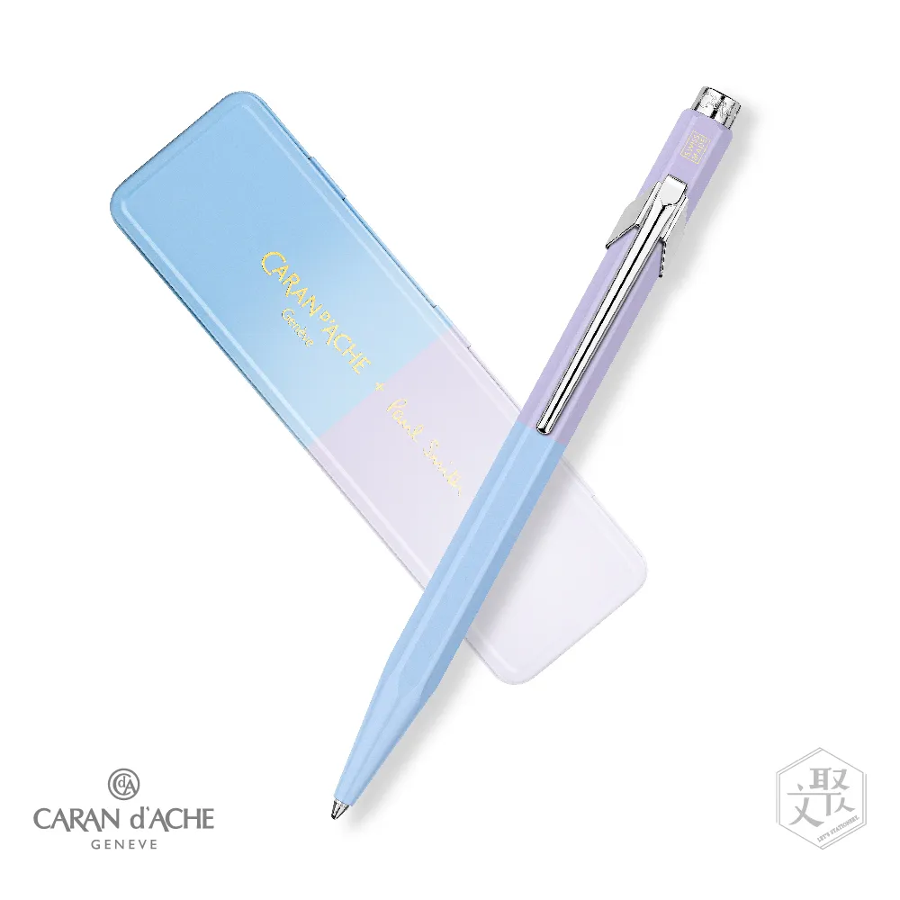 CARAN D’ACHE 卡達  Paul Smith 第四代限定版 聯名 849原子筆  暖紅/梅爾羅斯粉(原廠正貨) 歷史價格詳細信息