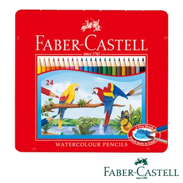 Faber-Castell水性色鉛筆綠色精緻鐵盒裝120色組*117511 歷史價格詳細信息