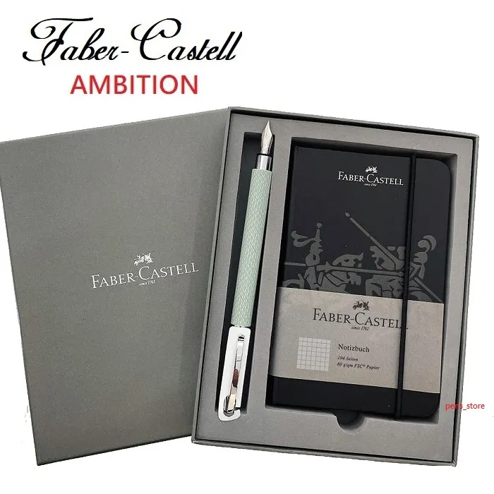 Faber-Castell 成吉思汗AMBITION 高級天然椰木鋼筆+筆記本禮盒組(筆蓋可刻字) 歷史價格詳細信息