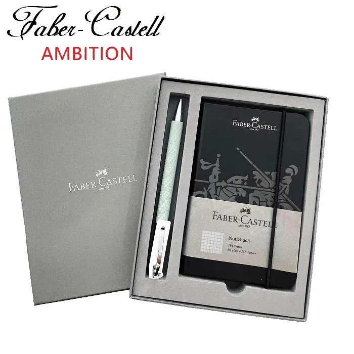 Faber-Castell 成吉思汗AMBITION 高級天然椰木鋼筆+筆記本禮盒組(筆蓋可刻字) 歷史價格詳細信息