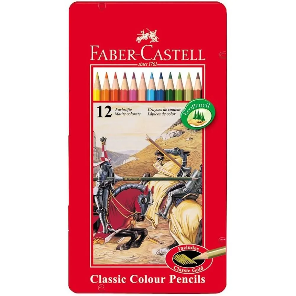 輝柏FABER-CASTELL 12色油性彩色鉛筆+B4圖畫本 組 繪畫鉛筆組合 兒童畫畫本 六角型筆桿 環保無毒彩色筆 歷史價格詳細信息