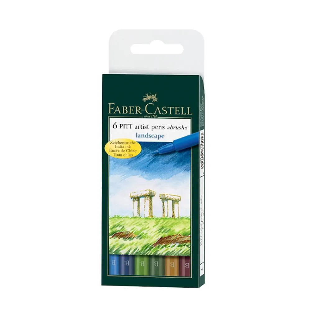 【Faber-Castell】輝柏 PITT藝術筆-軟毛筆頭 細芯 皮膚色系 6支入/盒 167162 歷史價格詳細信息