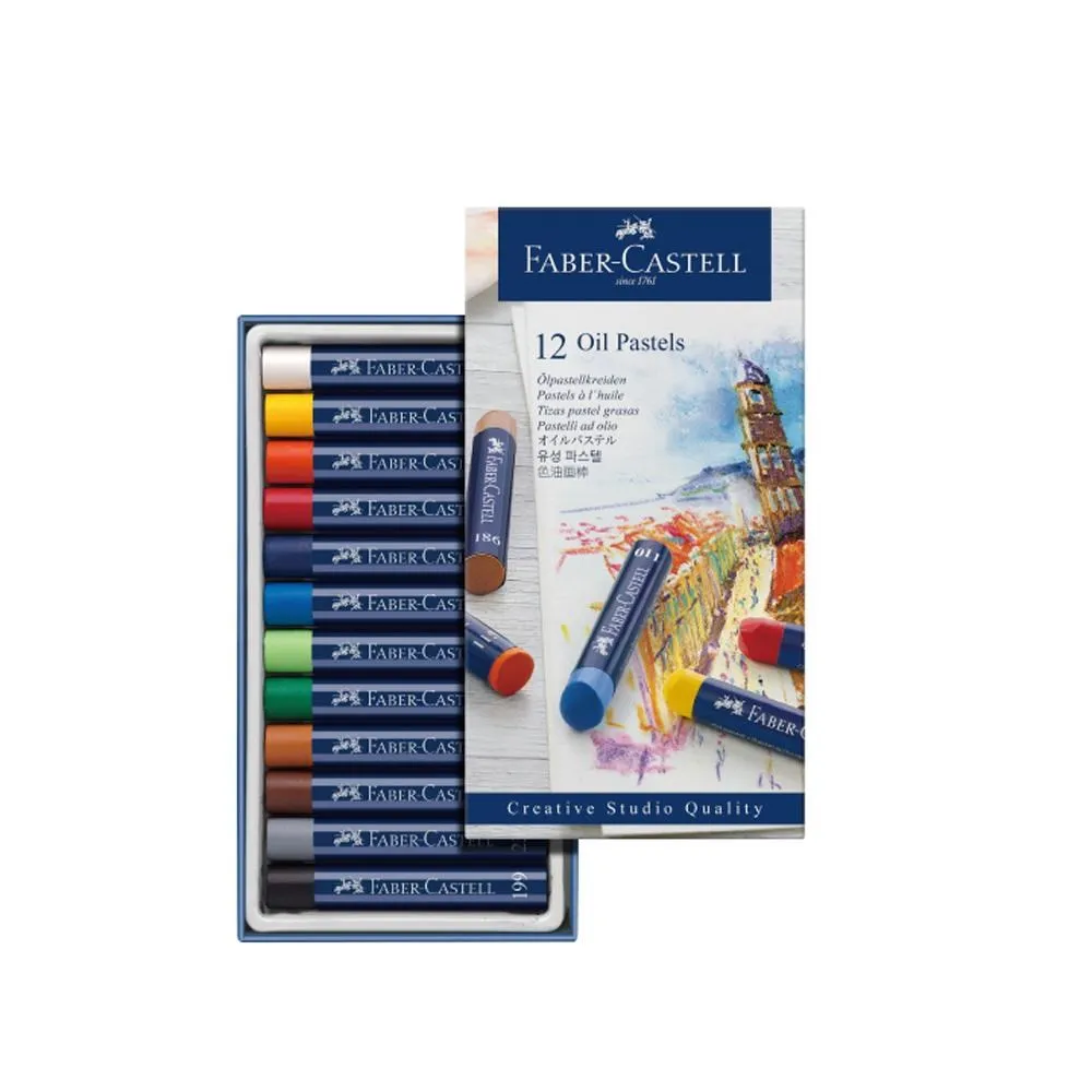 Faber-Castell 創意工坊油性粉彩條 24色 *127024 歷史價格詳細信息
