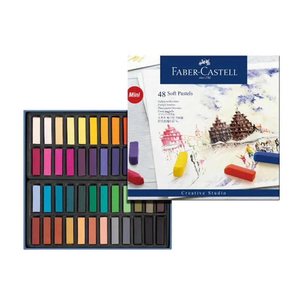 【Faber-Castell】輝柏 創意工坊軟性粉彩條 長型 24色 / 盒 128324 歷史價格詳細信息