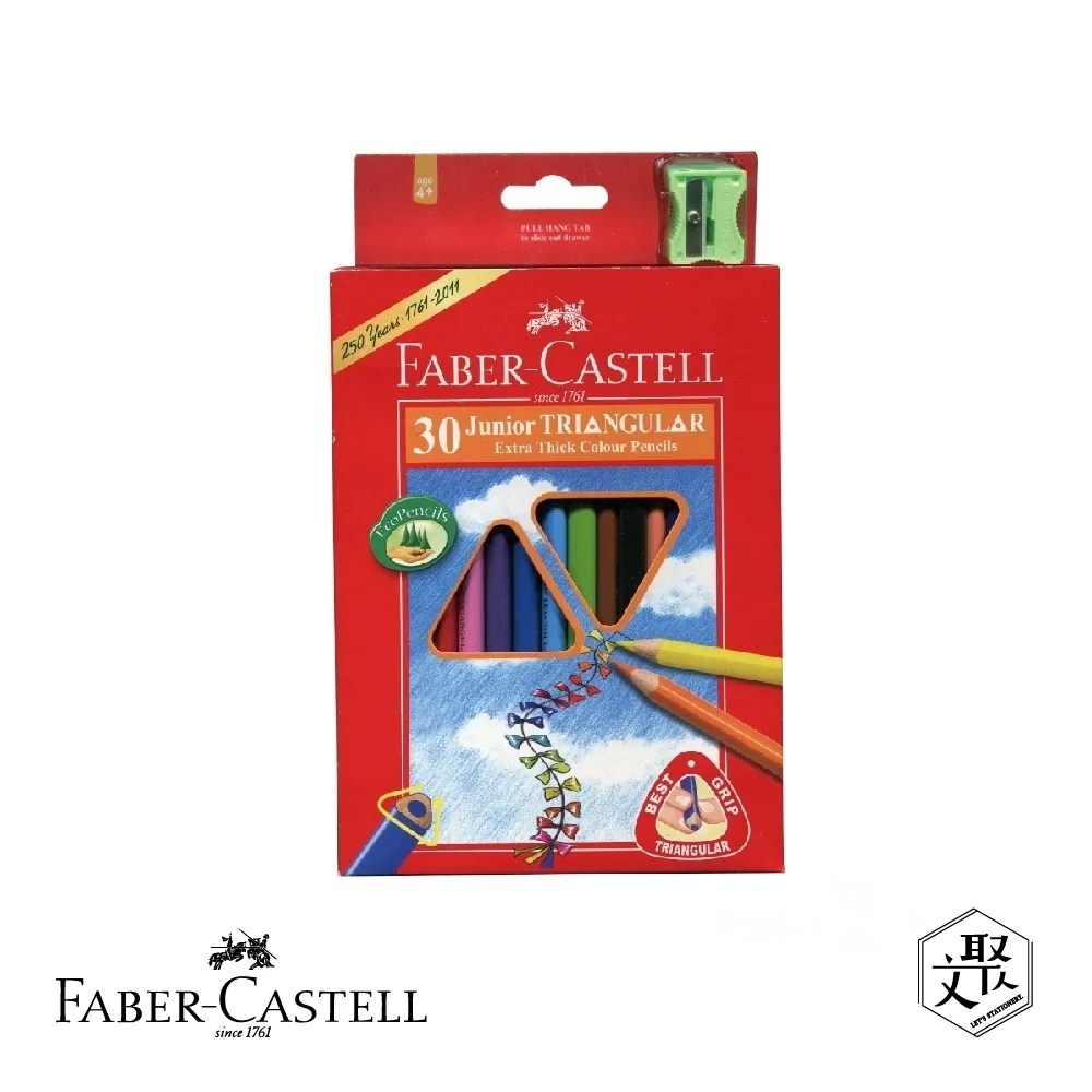 Faber-Castell 紅色系 大六角粗筆芯6.0mm 彩色鉛筆12色 歷史價格詳細信息