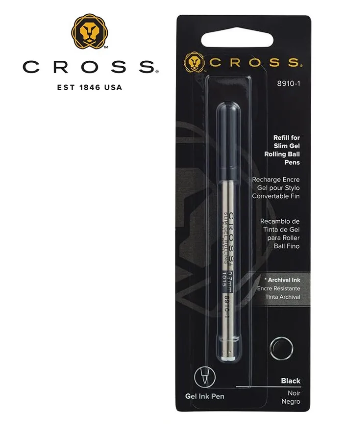 CROSS 鋼珠筆筆芯-藍 / F尖 (3支)  8016 歷史價格詳細信息