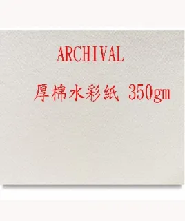 ARCHIVAL 厚棉水彩紙 350gm 4開  50/張入 歷史價格詳細信息