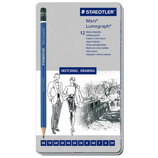 MS100G12S 頂級藍桿繪圖鉛筆 製圖鉛筆 素描鉛筆 / 盒 歷史價格詳細信息