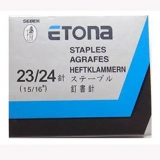 ETONA 釘書針 多種尺寸 包裝訂書針 釘書機 紙張訂裝 辦公室文具  文件裝訂 多紙張訂裝 大容量訂裝 訂書針補充盒 歷史價格詳細信息