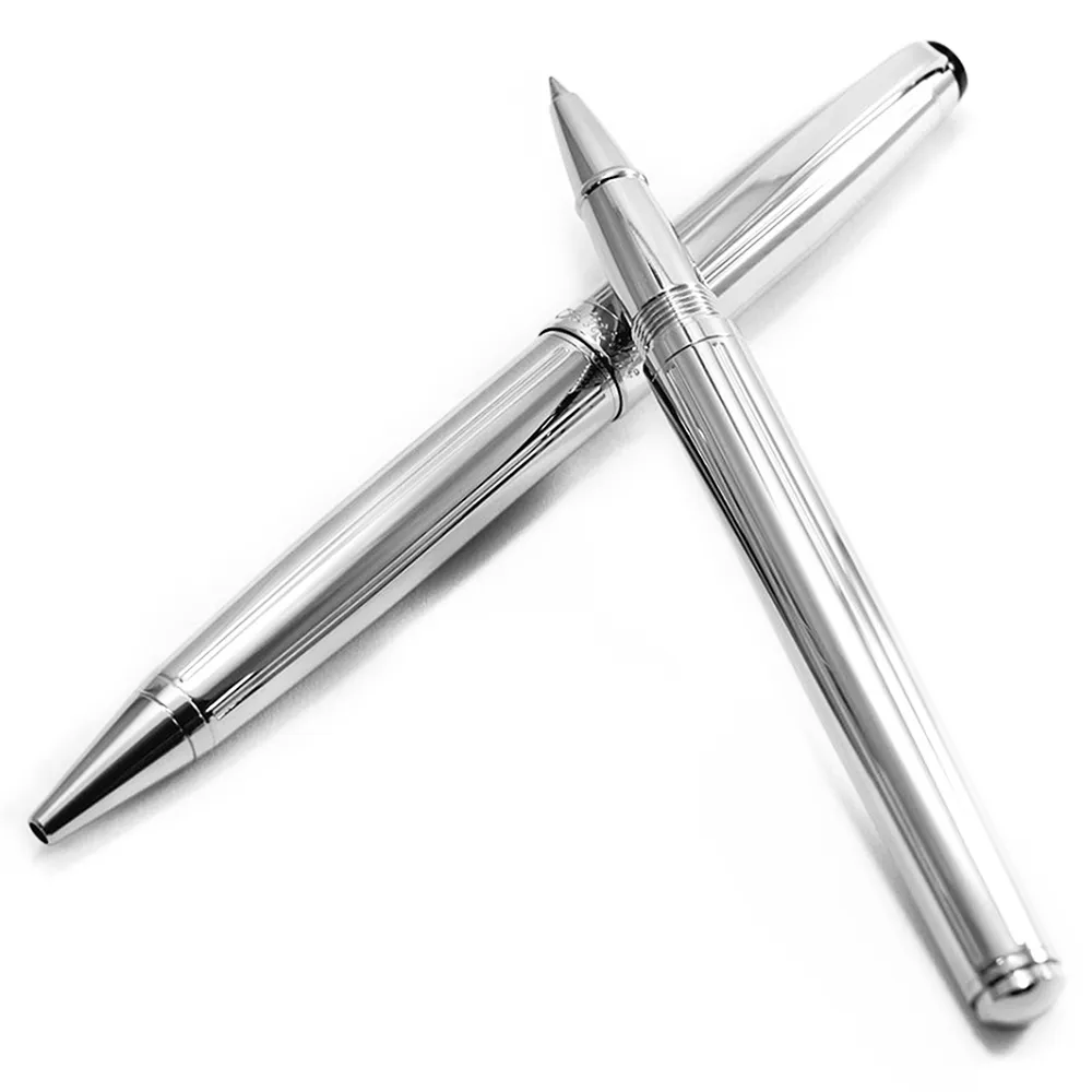 MITIQUE美締克 Exécutif 行政系列 亮鉻直線紋白夾鋼筆 F尖 歷史價格詳細信息