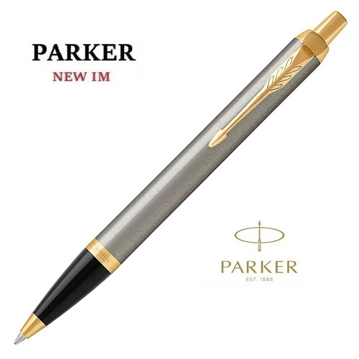 Parker 派克新IM 鋼桿金夾原子筆 免費刻字（原廠正貨） 歷史價格詳細信息