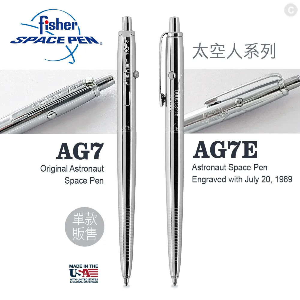 Fisher Astronaut Space Pen 太空人系列筆-阿波羅11號銀殼(#AG7-ESH) 歷史價格詳細信息