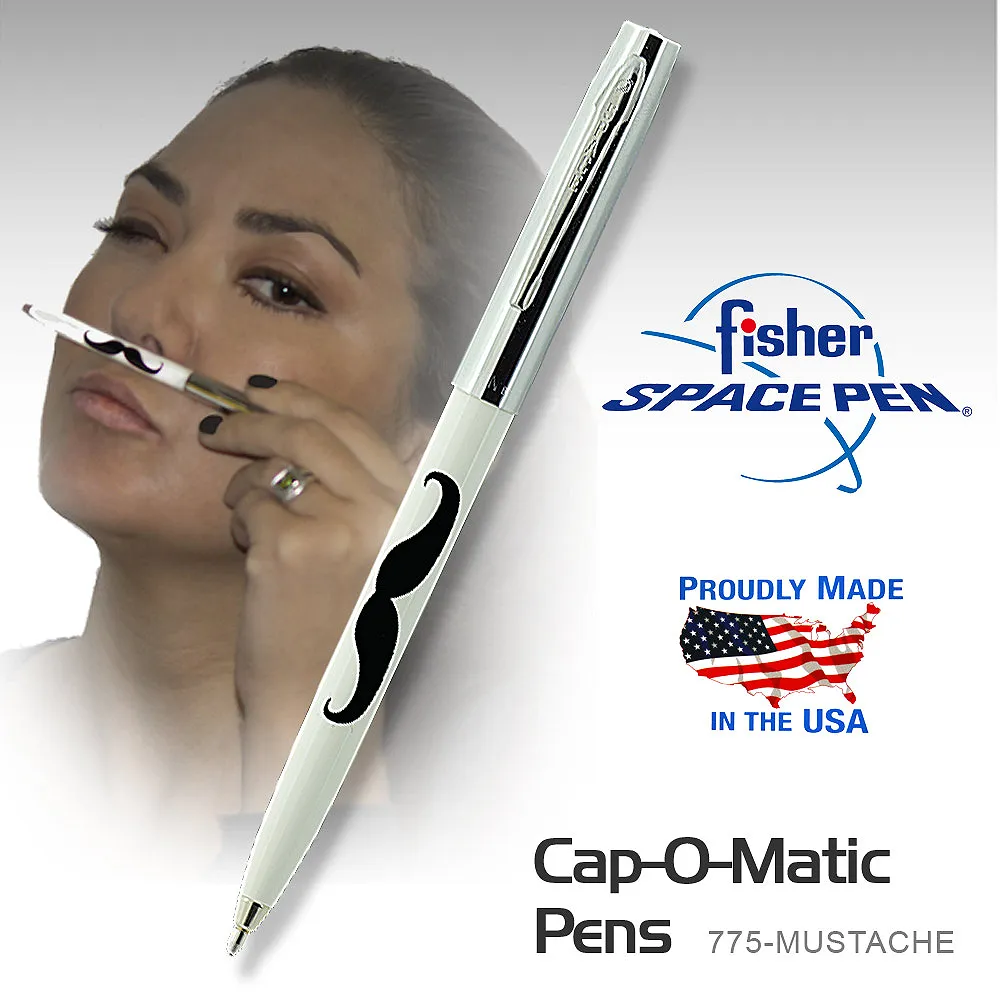 Fisher 775系列 Cap-O-Matic 美國國旗圖案銀蓋太空筆(黑色)【AH02189】99愛買 歷史價格詳細信息