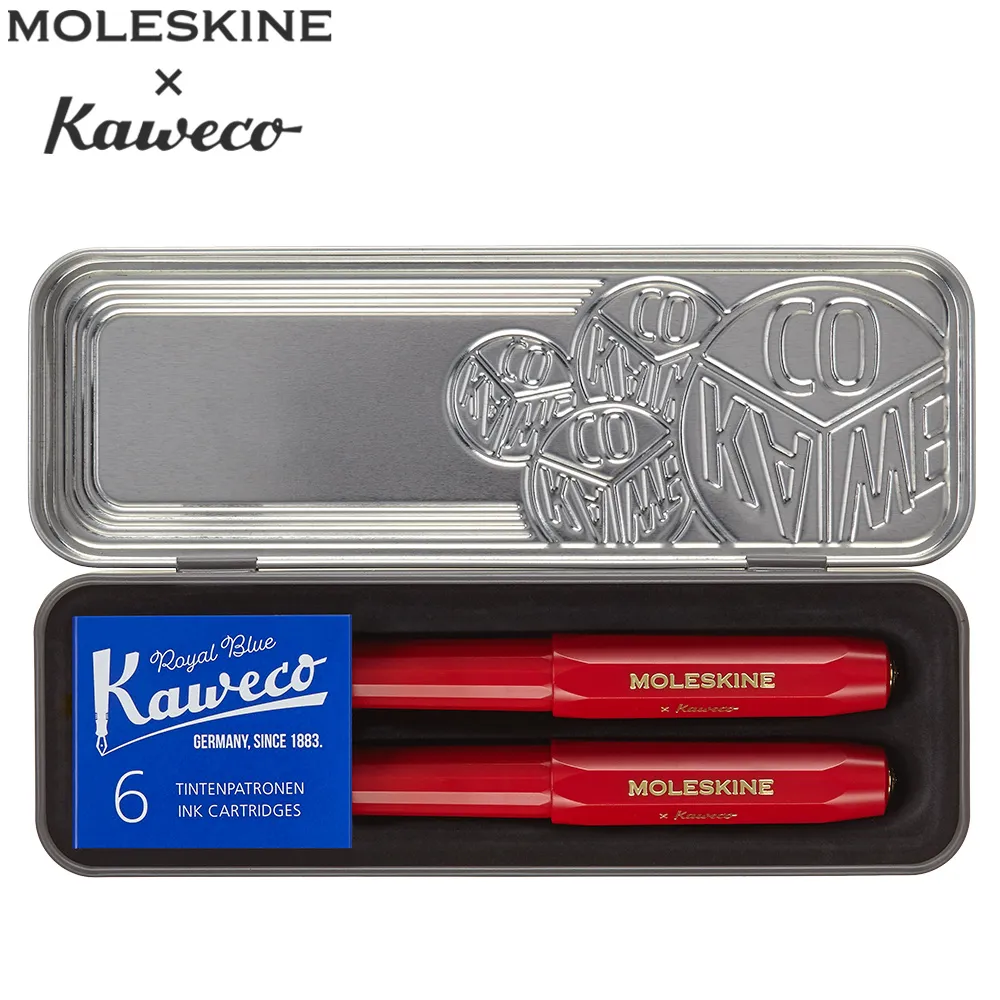 MOLESKINE x KAWECO 聯名中性鋼珠筆 0.7mm｜明進文房具 歷史價格詳細信息