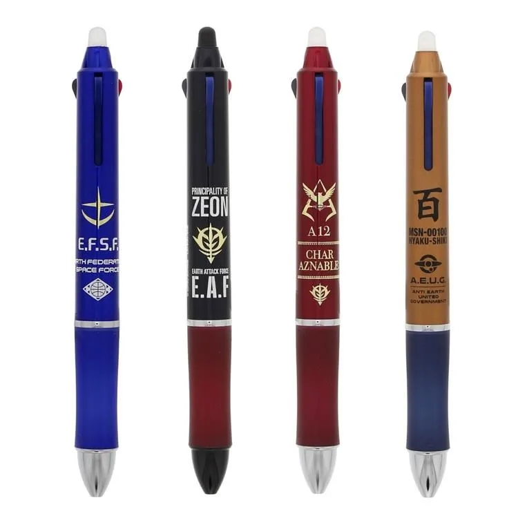 日本SUN-STAR鋼彈GUNDAM機動戰士FRIXION魔擦筆0.5mm原子筆S4645(3色熱隱形擦擦筆:紅藍黑) 歷史價格詳細信息