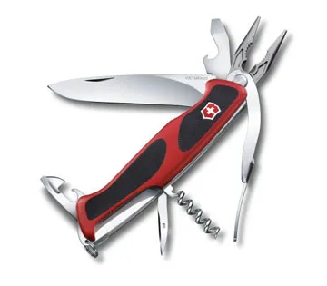 VICTORINOX RangerGrip 綠黑防滑12用瑞士刀* 0.9663.MWC4 歷史價格詳細信息