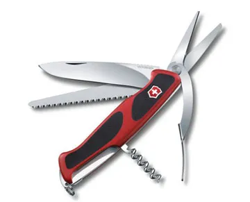 VICTORINOX RangerGrip 綠黑防滑12用瑞士刀* 0.9663.MWC4 歷史價格詳細信息