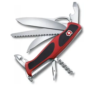 VICTORINOX RangerGrip 綠黑防滑12用瑞士刀* 0.9663.MWC4 歷史價格詳細信息